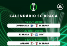 SC Braga já conhece calendário da Conference League