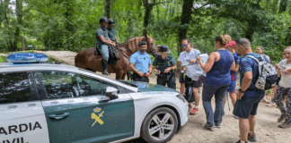 GNR e Guardia Civil reforçam vigilância no Caminho de Santiago com patrulhas conjuntas, drones e pulseiras de segurança