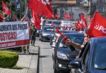 PCP leva protesto contra aumento do custo de vida à rua em Braga