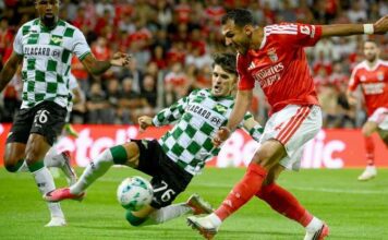 Moreirense sofre goleada frente ao Benfica no acerto de calendário