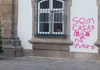 «Concordo com a frase, mas condeno a forma»: João Rodrigues reage à vandalização dos Paços do Concelho de Braga