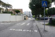Braga repavimenta duas ruas junto ao Centro de Saúde de Infias e condiciona trânsito